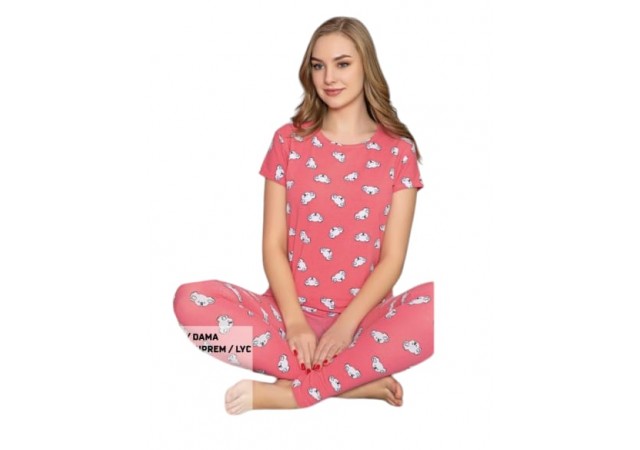 Pijama Dama Baki Lycra 1003